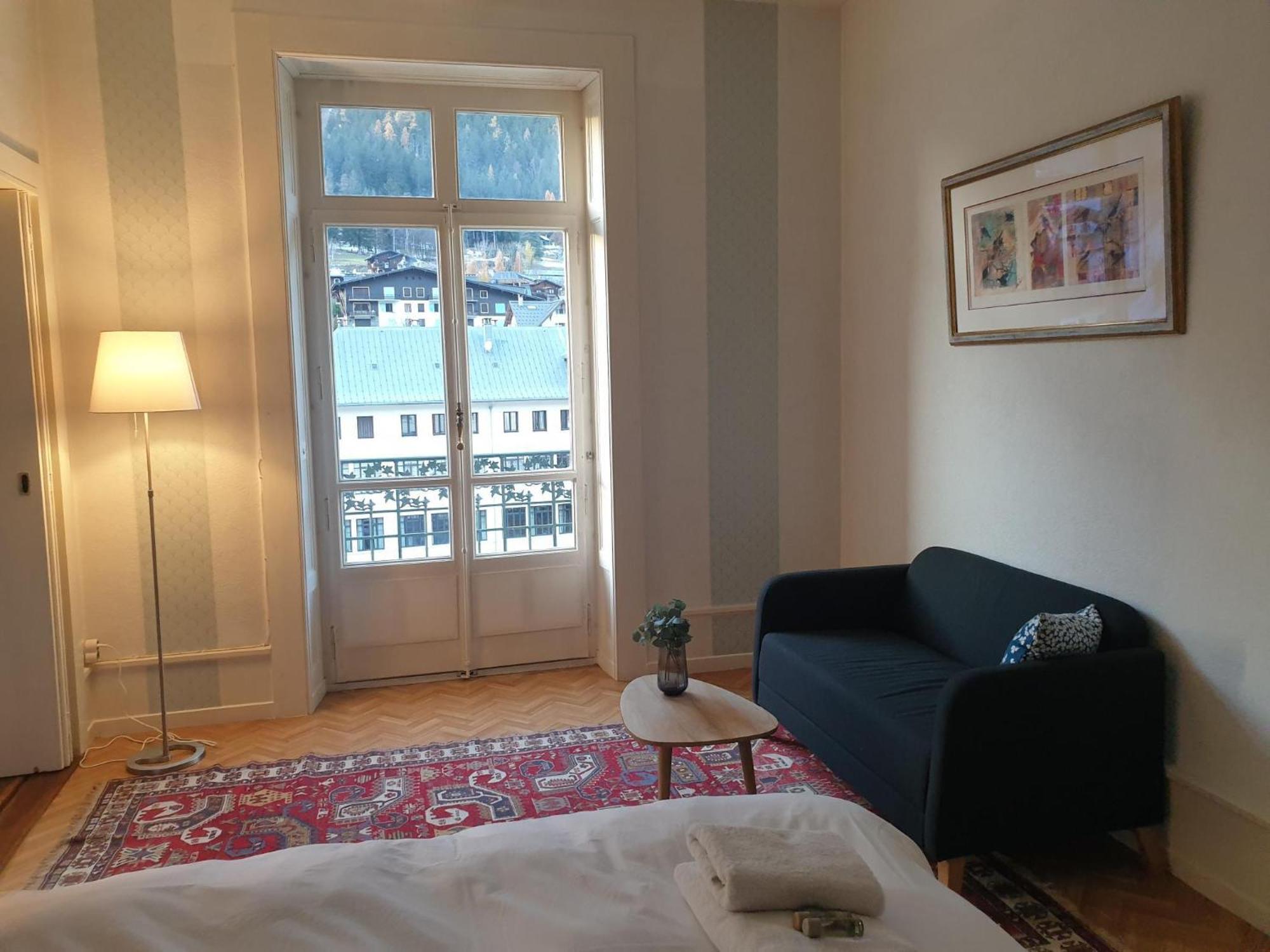 Majestic T2 Calme, Spacieux, Central, Avec Parking Chamonix Luaran gambar