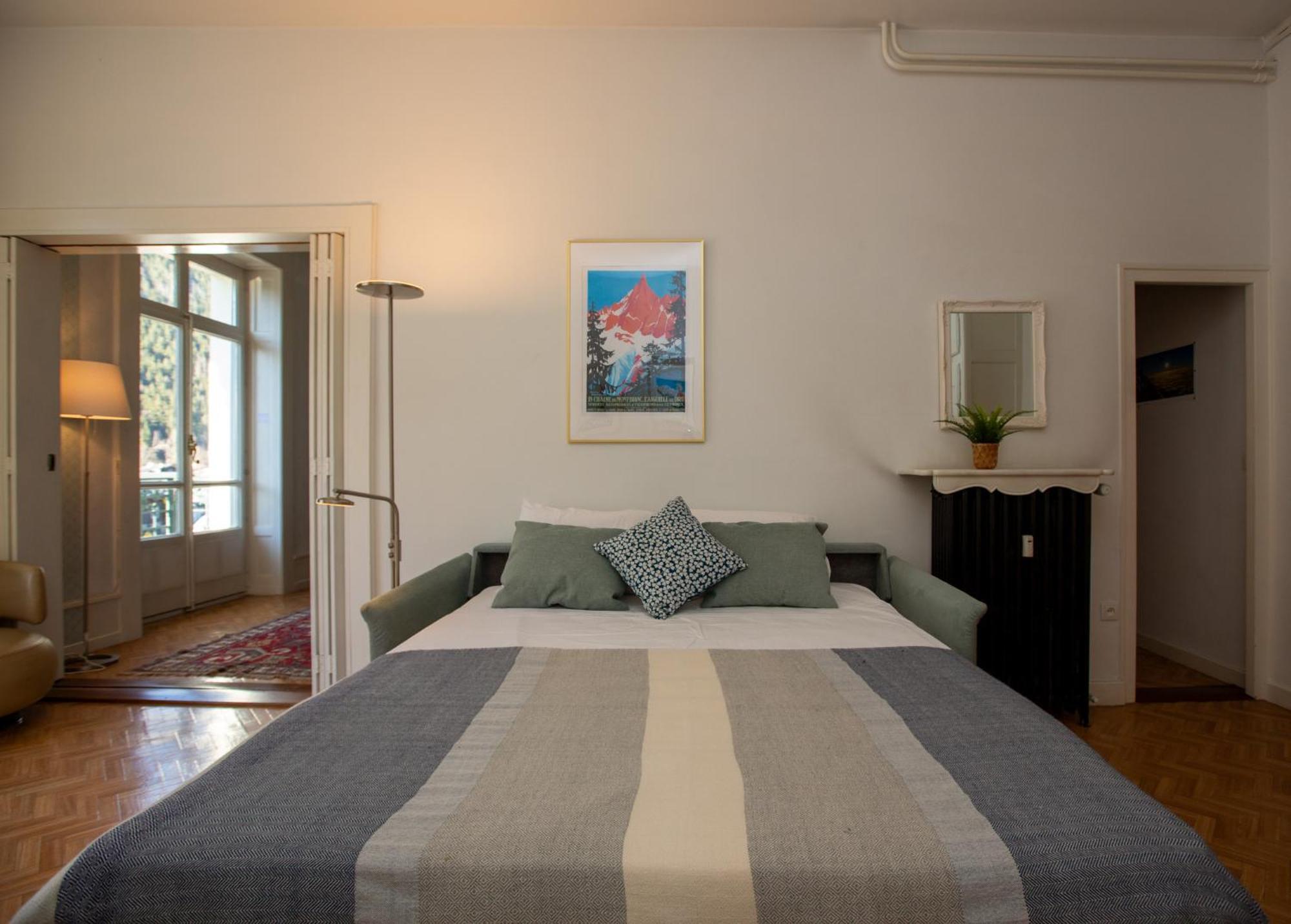 Majestic T2 Calme, Spacieux, Central, Avec Parking Chamonix Luaran gambar