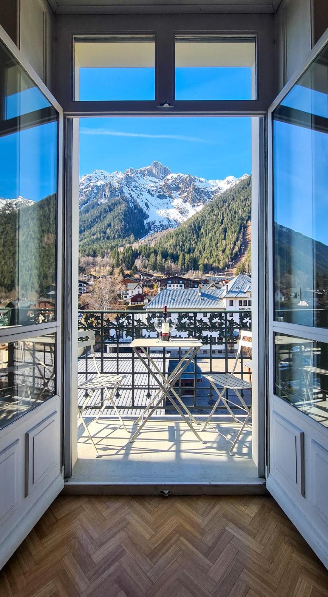 Majestic T2 Calme, Spacieux, Central, Avec Parking Chamonix Luaran gambar
