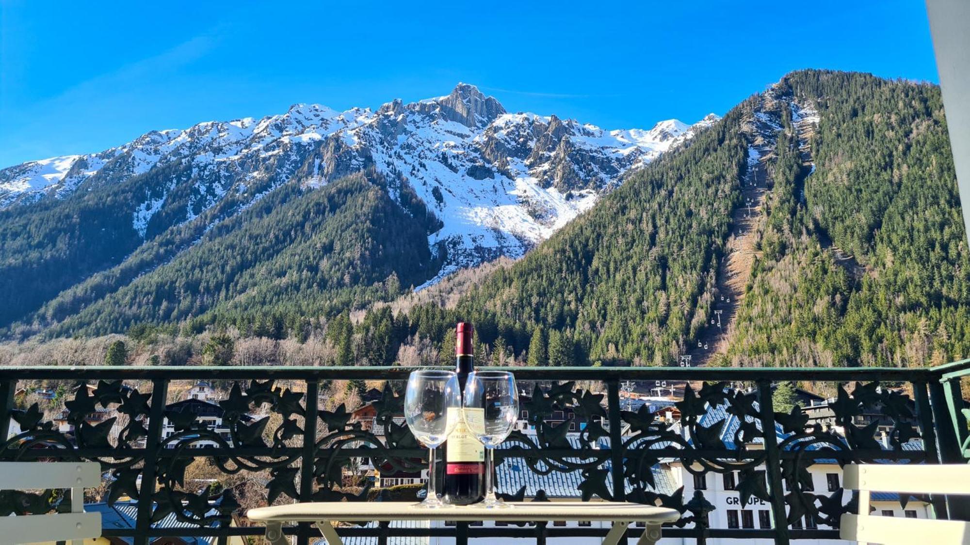 Majestic T2 Calme, Spacieux, Central, Avec Parking Chamonix Luaran gambar